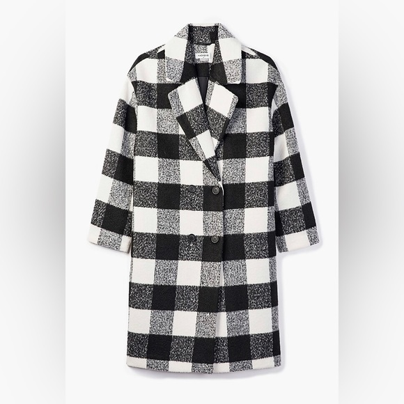 Noize Vegan Wool Kort Coat Size Medium - Picture 5 of 7